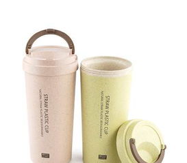 探索新款創意小麥秸稈水杯 環保便攜，學生兒童通用之選